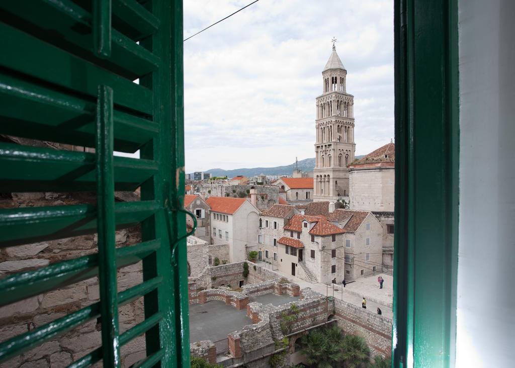 Diocletian Tower - Bella Vista & Palazzo Lägenhet Split Rum bild